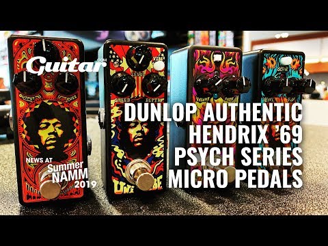 Jim dunlop Authentic Hendrix '69 Psych Series Fuzz Face Distortion