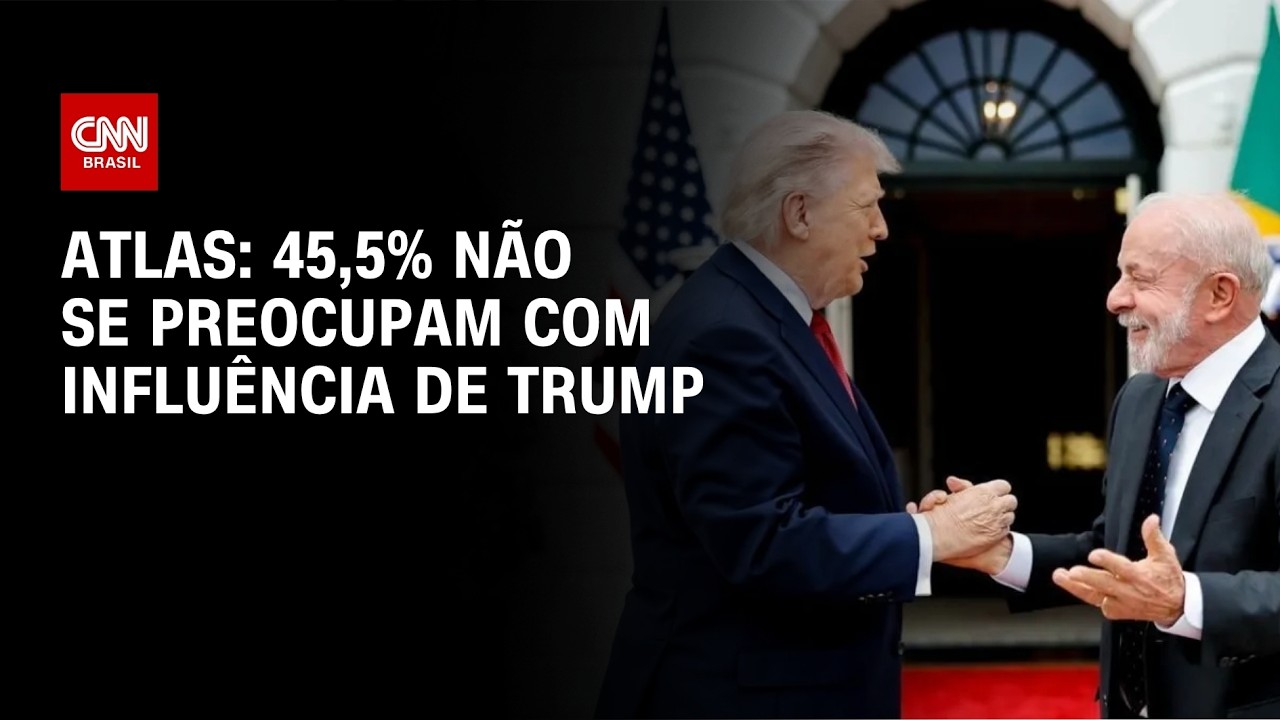 Atlas: 45,5% estão "nada preocupados" com influência de Trump nas eleições | BASTIDORES CNN