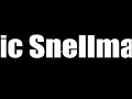 Eric Snellman Eric Snellman