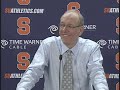Jim Boeheim standup comedy during press conference