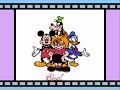 adventures in the magic kingdom is a video game released in 1990 for the nintendo entertainment system. its soundtrack was composed by y?ko shimomura who also scored the kingdom hearts series. the game places you as a non-choosable main character. goofy left the golden key for the castle gate inside, and mickey mouse asks your help to find six silver keys needed to open the cinderella castle gate and allow the disney parade to begin. the player must complete five different stages, modeled after rides in disney theme parks, as well as a trivia quest in order to retrieve the keys. following this, mickey congratulates the player and the parade begins. although the cover art and title suggest that the game is intended to depict the magic kingdom in walt disney world, the location of attractions within the in-game overworld map suggests a layout more akin to disneyland in anaheim, california.