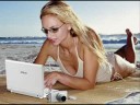 SEXY CHICK ON THE BEACH