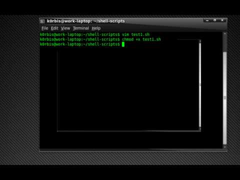 how to provide username and password in shell script