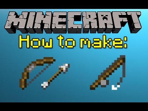 how to make a fishing rod i minecraft