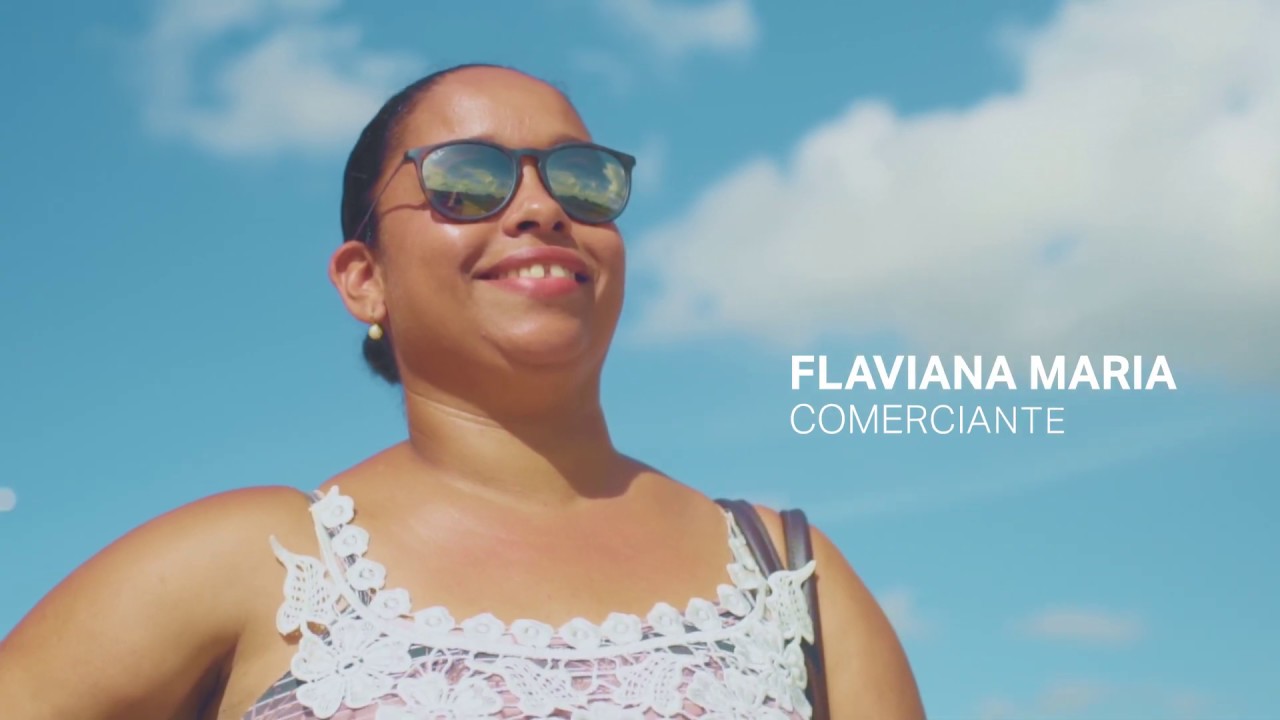 Flaviana Maria - Comerciante e Empreendedora apoiada pela Acreditar