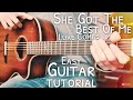 She Got The Best Of Me Luke Combs Guitar Tutorial
