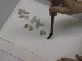 墨桜　Cherry Blossom Ink Drawing