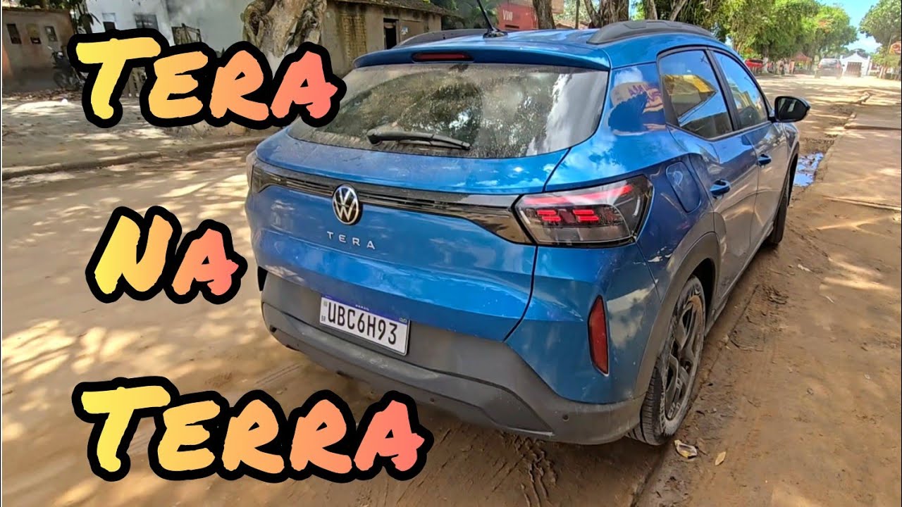 BOTEI O VW TERA NA ESTRADA DE TERRA!!