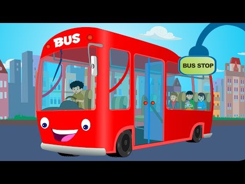 Wheels On The Bus | Nursery rhymes | Rhymes for children | Kids TV