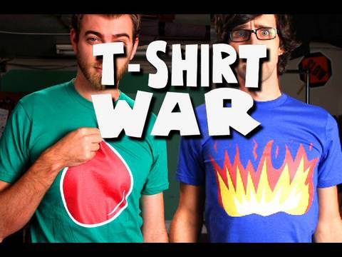 Camisetas en Guerra