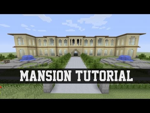 how to build a minecraft mansion