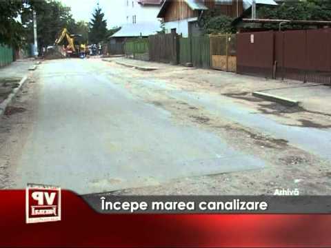 Incepe marea canalizare