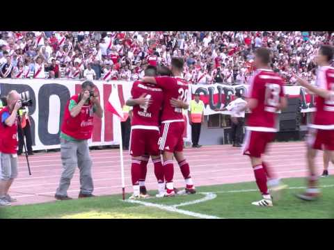 Gol de Driussi ante Huracán