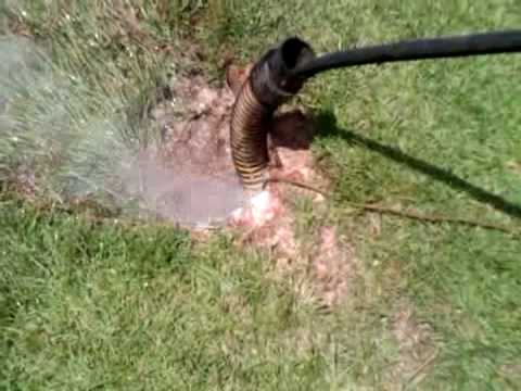 how to unclog a culvert pipe