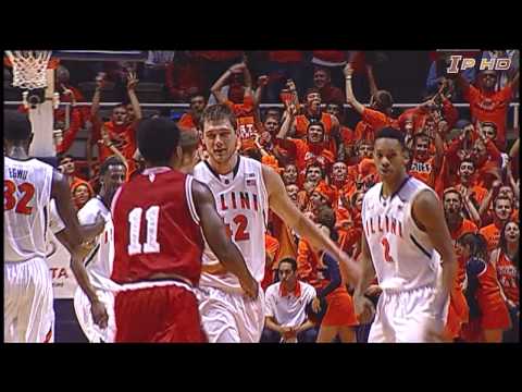 illinois - Highlights of the Fighting Illini's thrilling 74-72 win over #1 Indiana. D.J. Richardson had 23 points and Tyler Griffey had a lay-up at the buzzer for Illin...