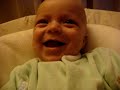 Paulie babbling and smiling Paulie babbling and smiling