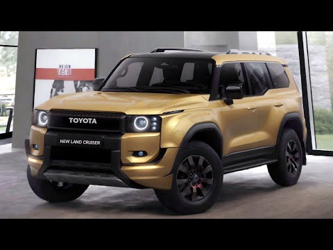 New 2024 Toyota Land Cruiser 250 The KING Of Midsize SUV Exterior and Interior In Details