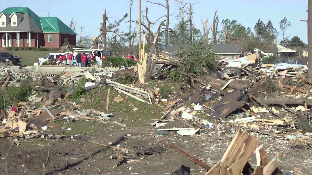 Assisting Tornado Victims in Tupelo