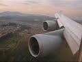 Landing in Guarulhos at RW27L Landing in Guarulhos at RW27L