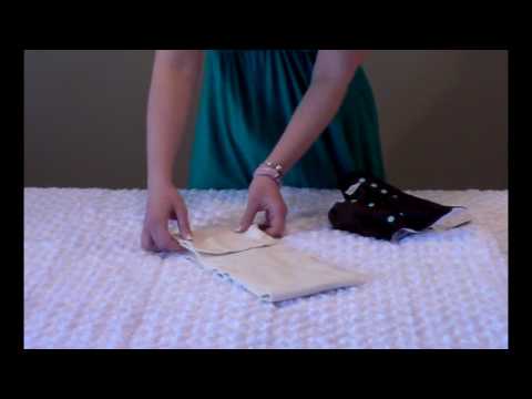 how to fit one size cloth diapers