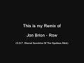 Jon Brion - Row Eternal Sunshine of the Spotless Mind Remix