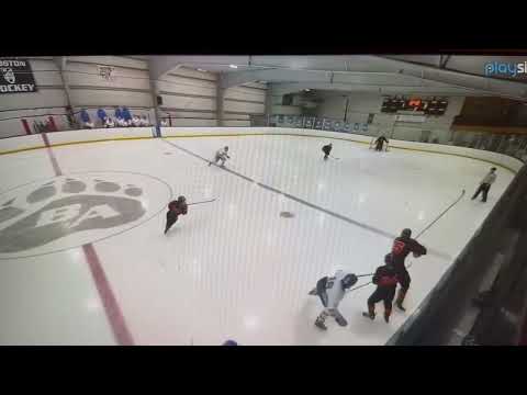 Gunner Truman #97 - 2024, 9th Grade (Freshman) Varsity High School Hockey playing for LR/OH/FA - Goal