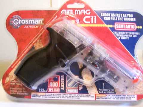 The Crosman Airmag C11 Pistol Review (Co2 powered)