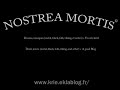 Blitz Nacht - Nostrea Mortis
