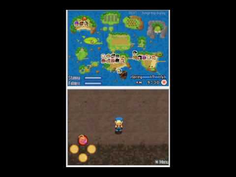 how to unlock volcano island in harvest moon