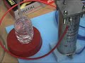 HHO SWISS INOX 4 SPIRAL CELL + GAS PRODUCTION TESTS