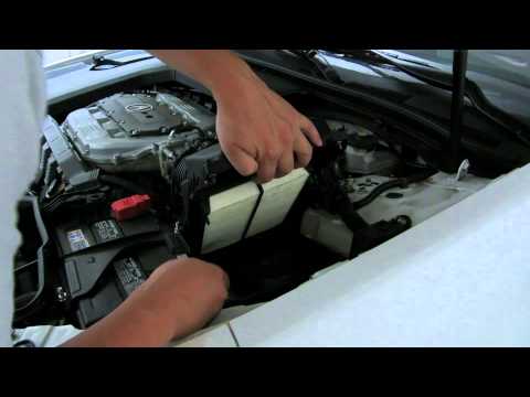 How to change the Engine Air Filter on the 2009-2014 Acura TL