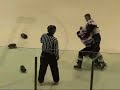 hockey fight cot� vs plamondon