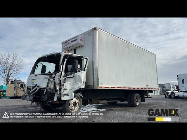 2021 ISUZU NRP-HD CAMION CUBE ACCIDENTE in Heavy Trucks in Longueuil / South Shore
