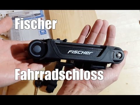 Fischer Fahrradschloss mit Halter