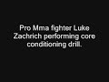 Mma Abdominal Exercise- Core Conditioning Workout Drill.