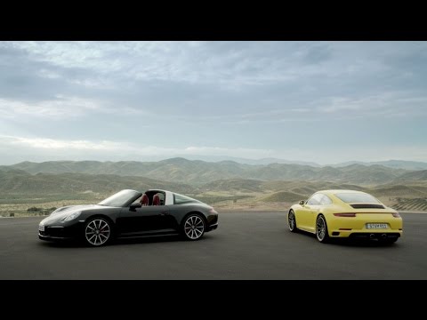 Los Porsche 911 Carrera 4 y Targa 4 2017