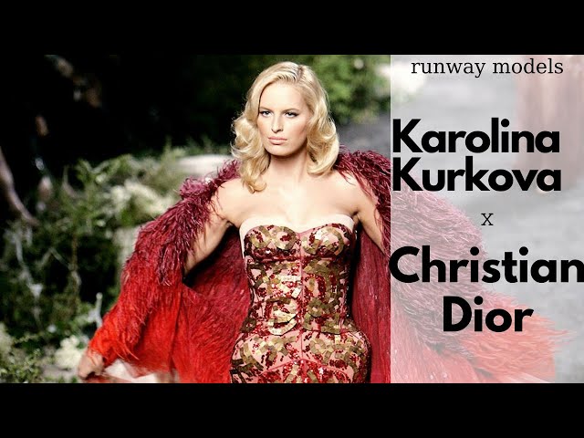 Karolina Kurkova x Christian Dior | Runway Collection