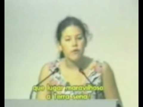 Severn Suzuki...(ESPAÑOL) La Niña que SILENCIO al mundo por 6:32 MINUTOS