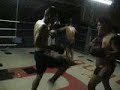 Training in Sakpayak boxing Camp in Prachinburi Thailand