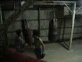 Training in Sakpayak boxing Camp in Prachinburi Thailand