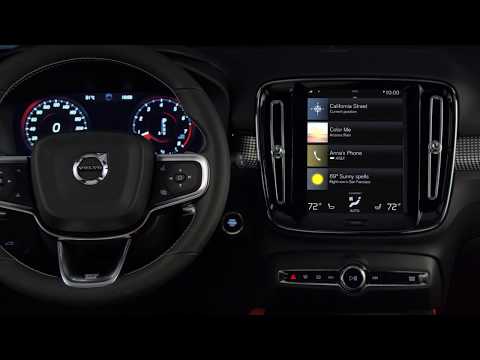 the new volvo xc40 interior