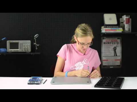 iFixit - In this video, I show you how to swap the SSD in the 2010 Macbook Air. The process is very similar for the 2011 version of the MacBook Air, but of course, ma...