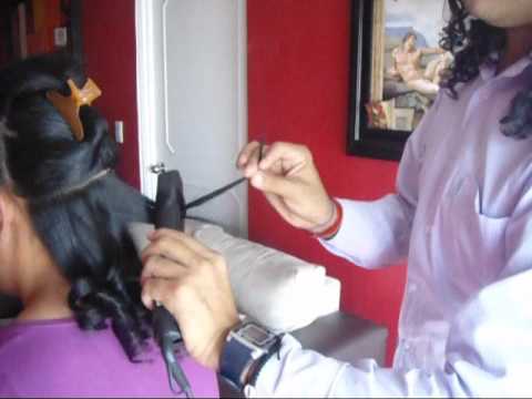 como hacer crespos - este video les muestro como yo hago rizos con la plancha de una manera muy practica utilizando plancha marca gama buenisima.
