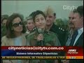 Íngrid Betancourt, responde en rueda de prensa 1