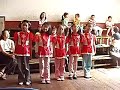 Chinese girls singing in Shanghai