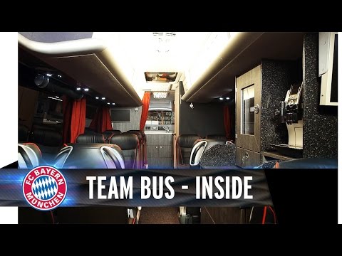 FC Bayern Team Bus - Inside