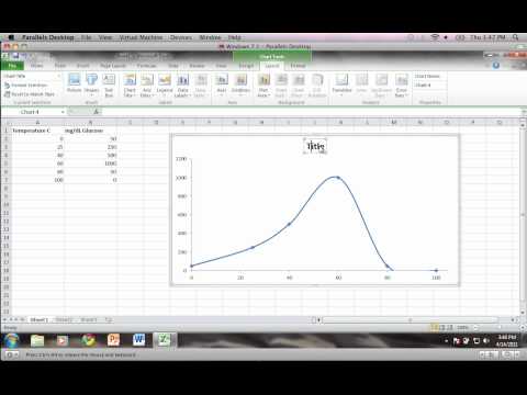 how to draw graph in excel