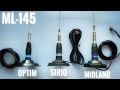 CB ������� ����� ML-145. ���������� Optim, Sirio � Midland