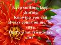 videos de That''s what friends are for