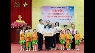 Phường Phương Nam phát động Tháng hành động vì trẻ em và các hoạt động quản lý, giáo dục thanh thiếu nhi, học sinh hè năm 2024
